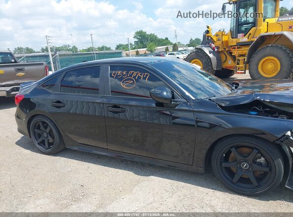 2HGFE1E57RH475080 2024 HONDA CIVIC Black Սալոնի հետևի տեսք