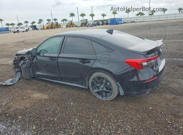 2HGFE1E58PH471360 2023 HONDA CIVIC Black Rear left