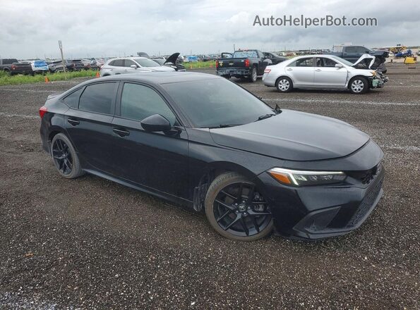 2HGFE1E58PH471360 2023 HONDA CIVIC Black Front right