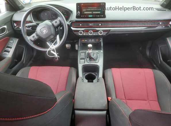 2HGFE1E58PH471360 2023 HONDA CIVIC Black Dashboard view