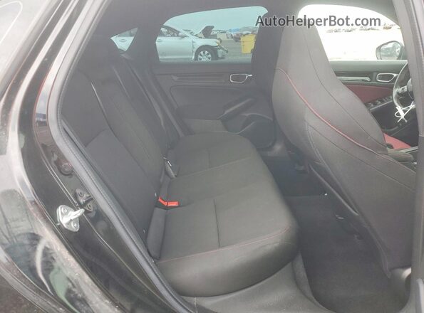 2HGFE1E58PH471360 2023 HONDA CIVIC Black Rear seats view