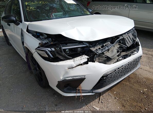 2HGFE1E58PH472671 2023 HONDA CIVIC White წინა ხედი