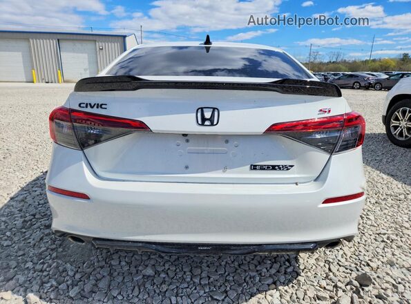 2HGFE1E58PH473870 2023 HONDA CIVIC White Widok z tyłu