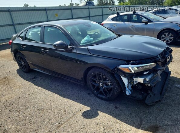 2HGFE1E58RH474729 2024 HONDA CIVIC Black Przód prawy
