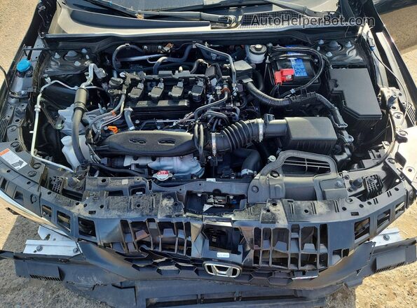 2HGFE1E58RH474729 2024 HONDA CIVIC Black Widok wnętrza z tyłu