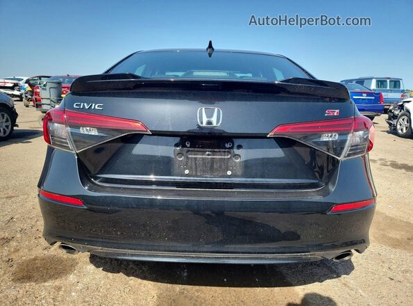 2HGFE1E58RH474729 2024 HONDA CIVIC Black Widok z tyłu