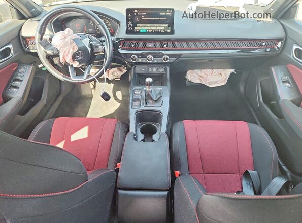 2HGFE1E58RH474729 2024 HONDA CIVIC Black Widok deski rozdzielczej