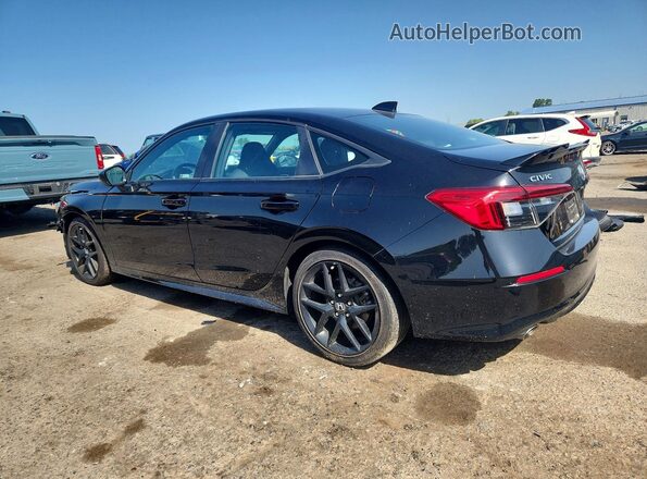 2HGFE1E58RH474729 2024 HONDA CIVIC Black Tył lewy