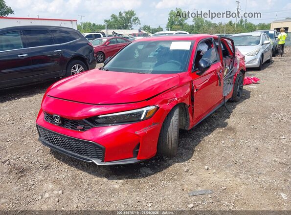 2HGFE1E58TH473328 2026 HONDA CIVIC Красный Вид щитка приборов