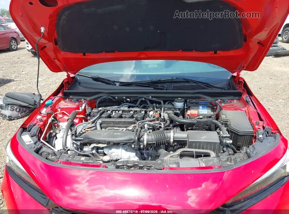 2HGFE1E58TH473328 2026 HONDA CIVIC Красный Вид сзади