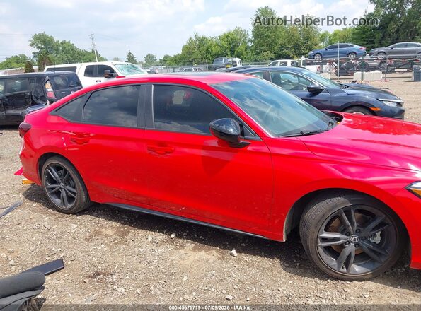2HGFE1E58TH473328 2026 HONDA CIVIC Красный Вид задней части салона