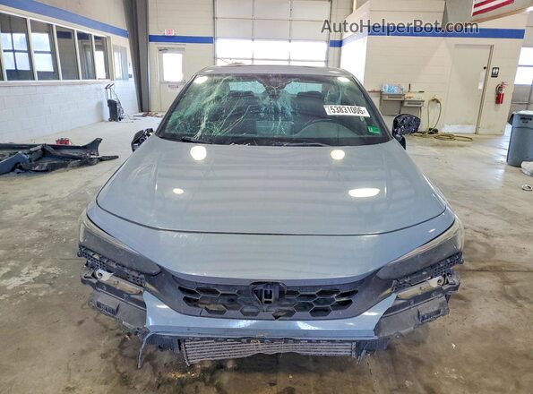 2HGFE1E59NH472093 2022 HONDA CIVIC Blue წინა ხედი