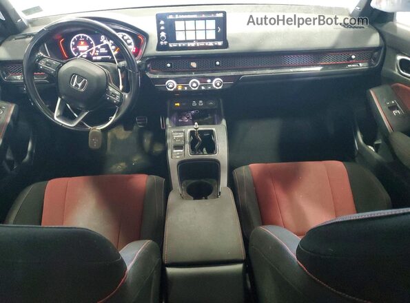 2HGFE1E59NH472093 2022 HONDA CIVIC Blue წინა პანელის ხედი