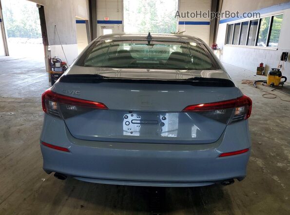 2HGFE1E59NH472093 2022 HONDA CIVIC Blue უკანა ხედი