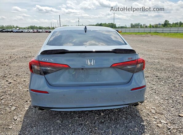 2HGFE1E5XPH080775 2023 HONDA CIVIC Gray უკანა ხედი