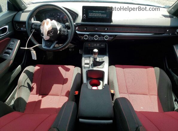 2HGFE1E5XPH080775 2023 HONDA CIVIC Gray წინა პანელის ხედი