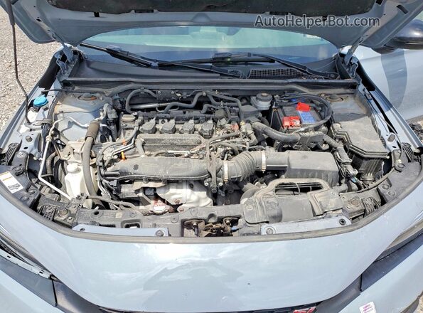 2HGFE1E5XPH080775 2023 HONDA CIVIC Gray უკანა სალონის ხედი