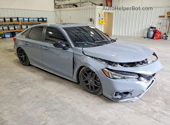 2HGFE1E5XRH470746 2024 HONDA CIVIC Gray Przód prawy