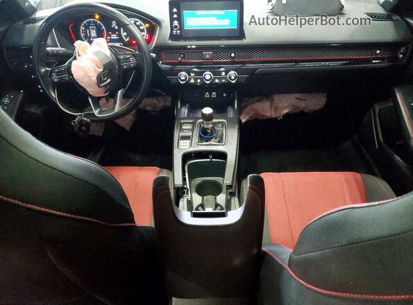 2HGFE1E5XRH470746 2024 HONDA CIVIC Gray Widok deski rozdzielczej