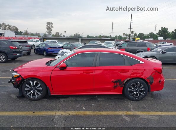 2HGFE1F70NH304570 2022 HONDA CIVIC Red 
