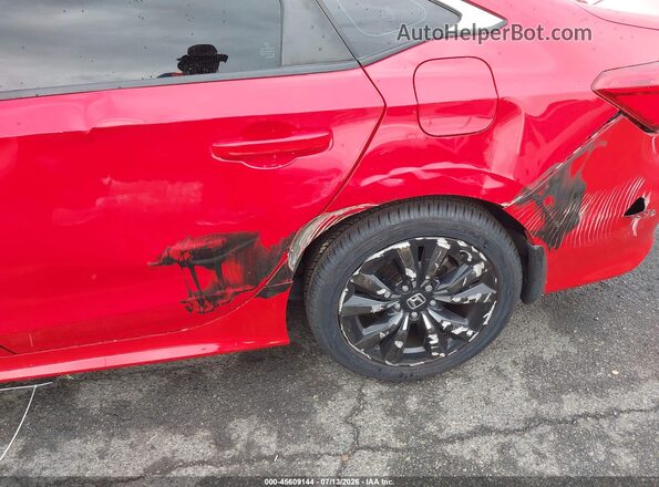 2HGFE1F70NH304570 2022 HONDA CIVIC Red 