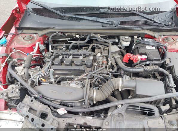 2HGFE1F70NH304570 2022 HONDA CIVIC Red უკანა ხედი