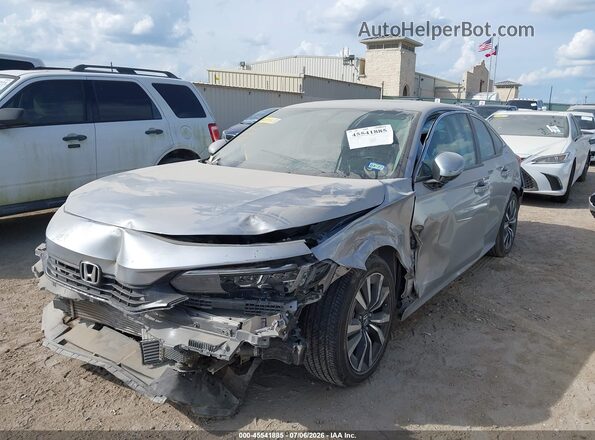 2HGFE1F70NH319215 2022 HONDA CIVIC Silver Przód lewy