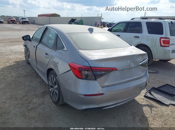 2HGFE1F70NH319215 2022 HONDA CIVIC Silver Tył lewy