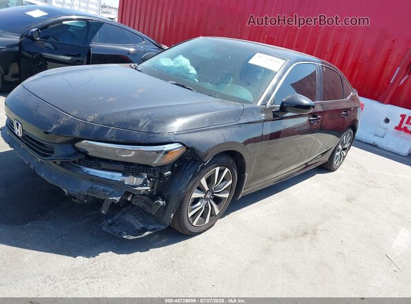 2HGFE1F70PH313613 2023 HONDA CIVIC Black Front left