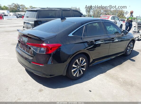 2HGFE1F70PH313613 2023 HONDA CIVIC Black Rear right