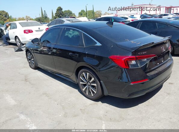 2HGFE1F70PH313613 2023 HONDA CIVIC Black Rear left