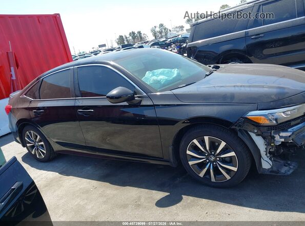 2HGFE1F70PH313613 2023 HONDA CIVIC Black Rear interior view