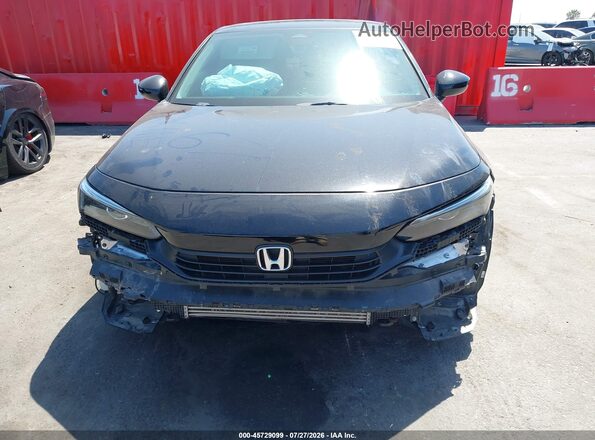 2HGFE1F70PH313613 2023 HONDA CIVIC Black Instrument cluster view