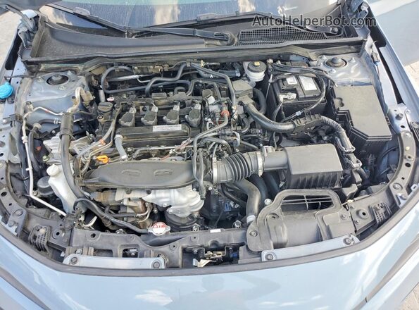 2HGFE1F70RH337980 2024 HONDA CIVIC Gray უკანა სალონის ხედი