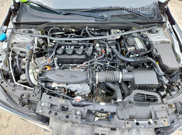 2HGFE1F71NH317702 2022 HONDA CIVIC Silver Rear interior view