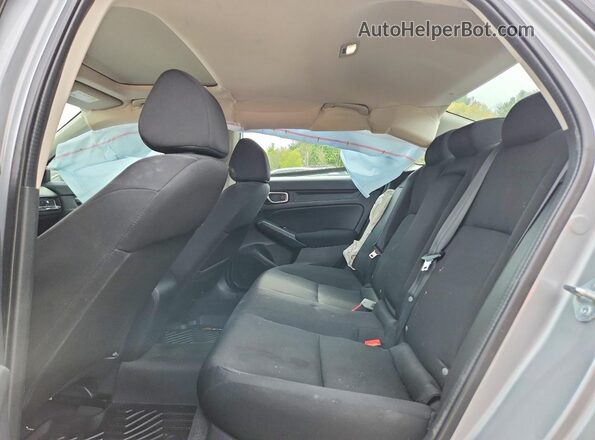 2HGFE1F71NH317702 2022 HONDA CIVIC Silver Rear seats view