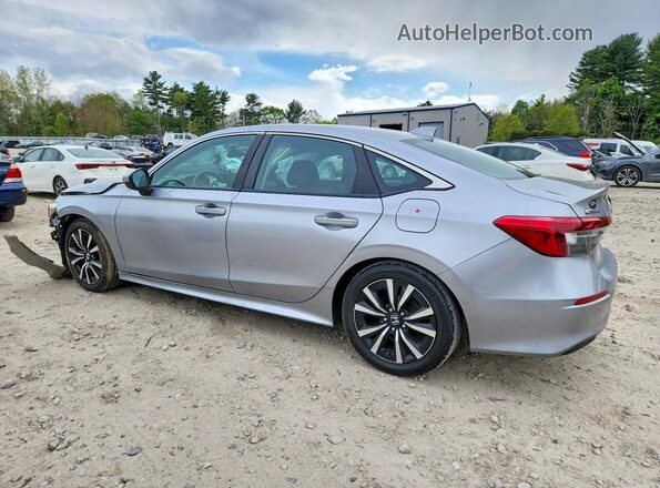 2HGFE1F71NH317702 2022 HONDA CIVIC Silver Rear left