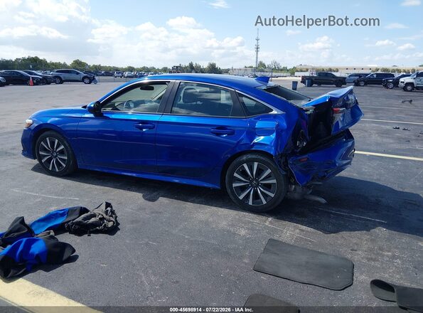 2HGFE1F71PH304175 2023 HONDA CIVIC Blue Հետևի ձախ