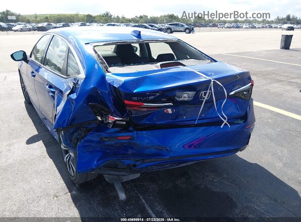 2HGFE1F71PH304175 2023 HONDA CIVIC Blue Դիմացի տեսք