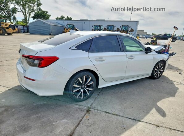 2HGFE1F71PH308825 2023 HONDA CIVIC Белый Задняя правая четверть