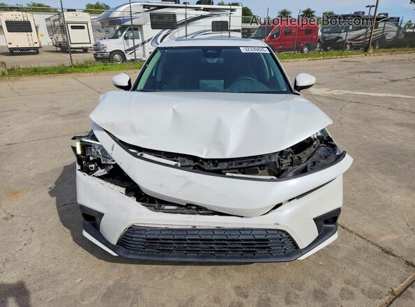 2HGFE1F71PH308825 2023 HONDA CIVIC Белый Вид спереди