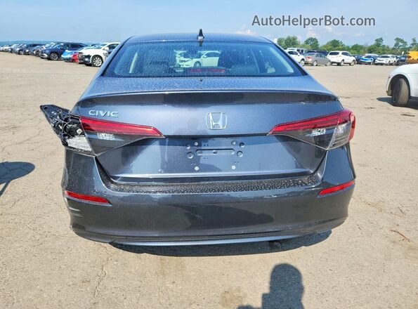 2HGFE1F71PH315287 2023 HONDA CIVIC Gray უკანა ხედი