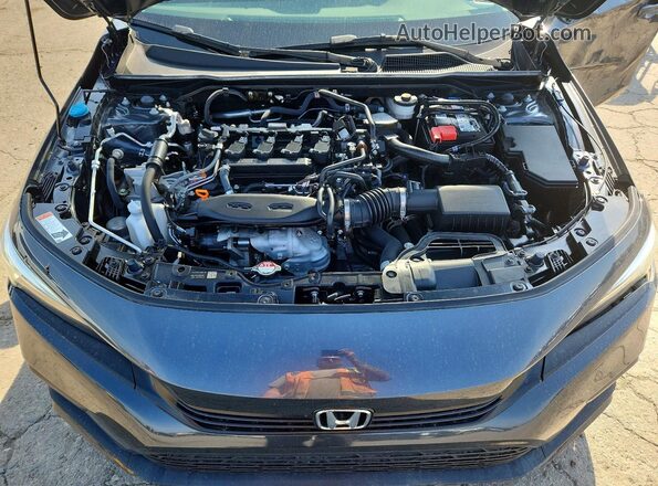 2HGFE1F71PH315287 2023 HONDA CIVIC Gray უკანა სალონის ხედი