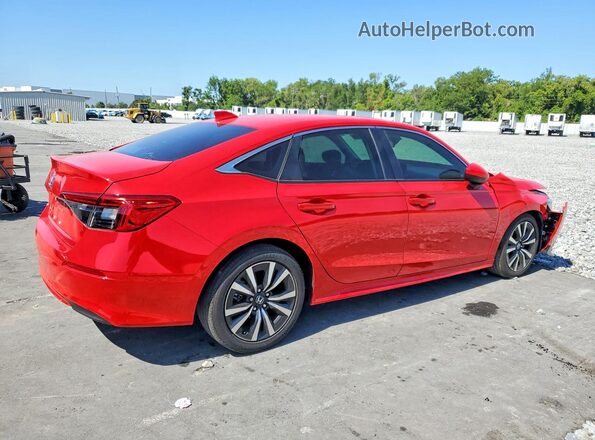 2HGFE1F71PH317170 2023 HONDA CIVIC Red Задня права чверть