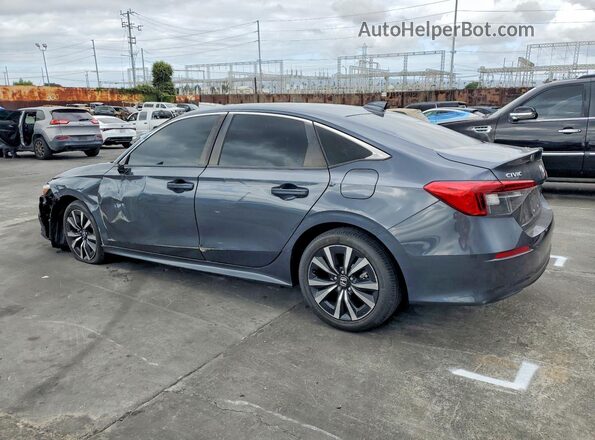 2HGFE1F71RH327877 2024 HONDA CIVIC Gray Հետևի ձախ