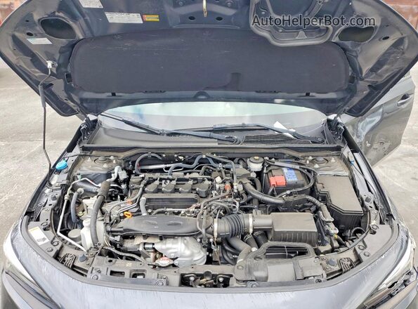 2HGFE1F71RH327877 2024 HONDA CIVIC Gray Սալոնի հետևի տեսք