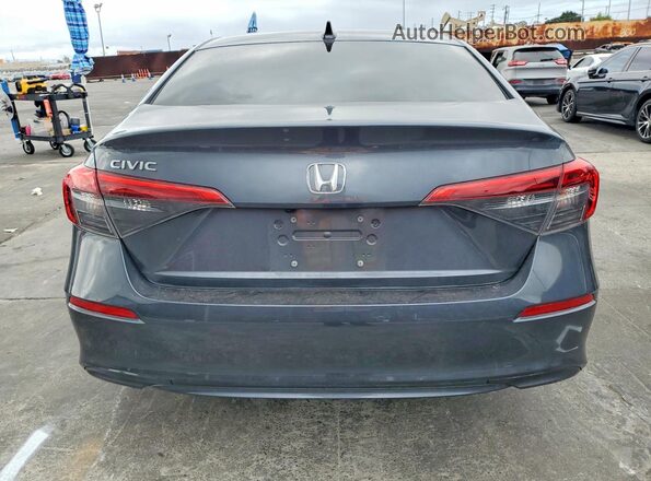 2HGFE1F71RH327877 2024 HONDA CIVIC Gray Հետևի տեսք