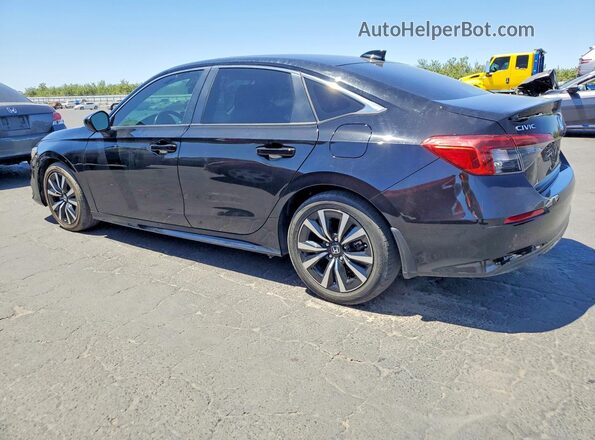 2HGFE1F72PH316934 2023 HONDA CIVIC Black Задня ліва чверть