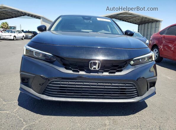 2HGFE1F72PH316934 2023 HONDA CIVIC Black Вид спереду