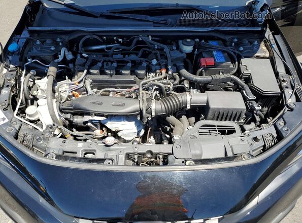 2HGFE1F72PH316934 2023 HONDA CIVIC Black Вид задньої частини салону